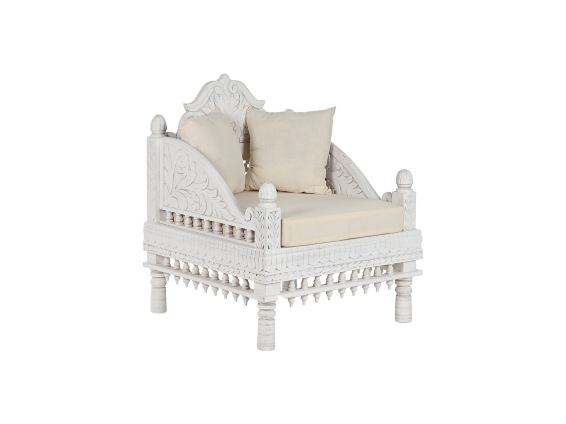 Poltrona de poliéster com estampa de manga 73x77x90cm ALEXANDRA HOUSE