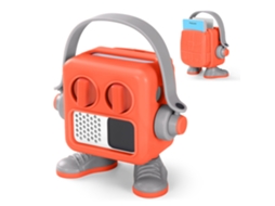 Capa Protetora Em Forma De Robô Para Yoto Mini (azul)