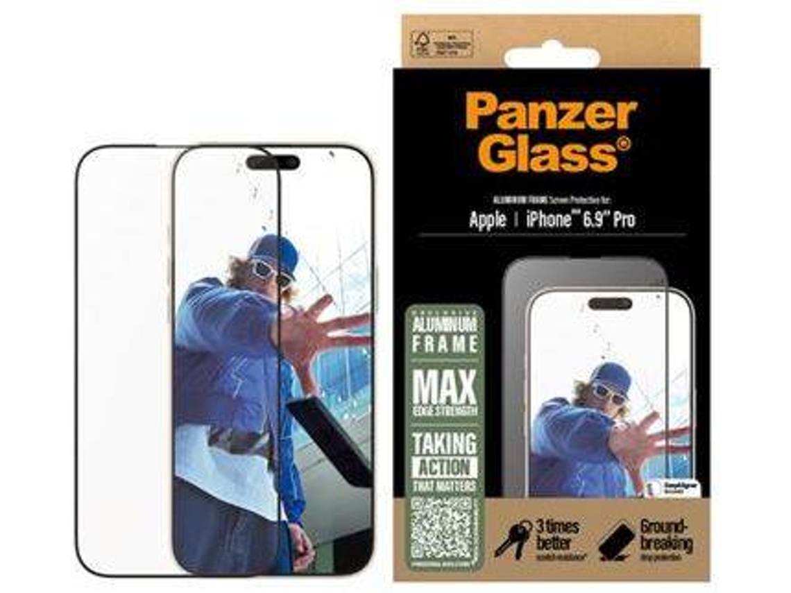 Pelicula de Vidro PANZERGLASS iPhone 16 Pro 