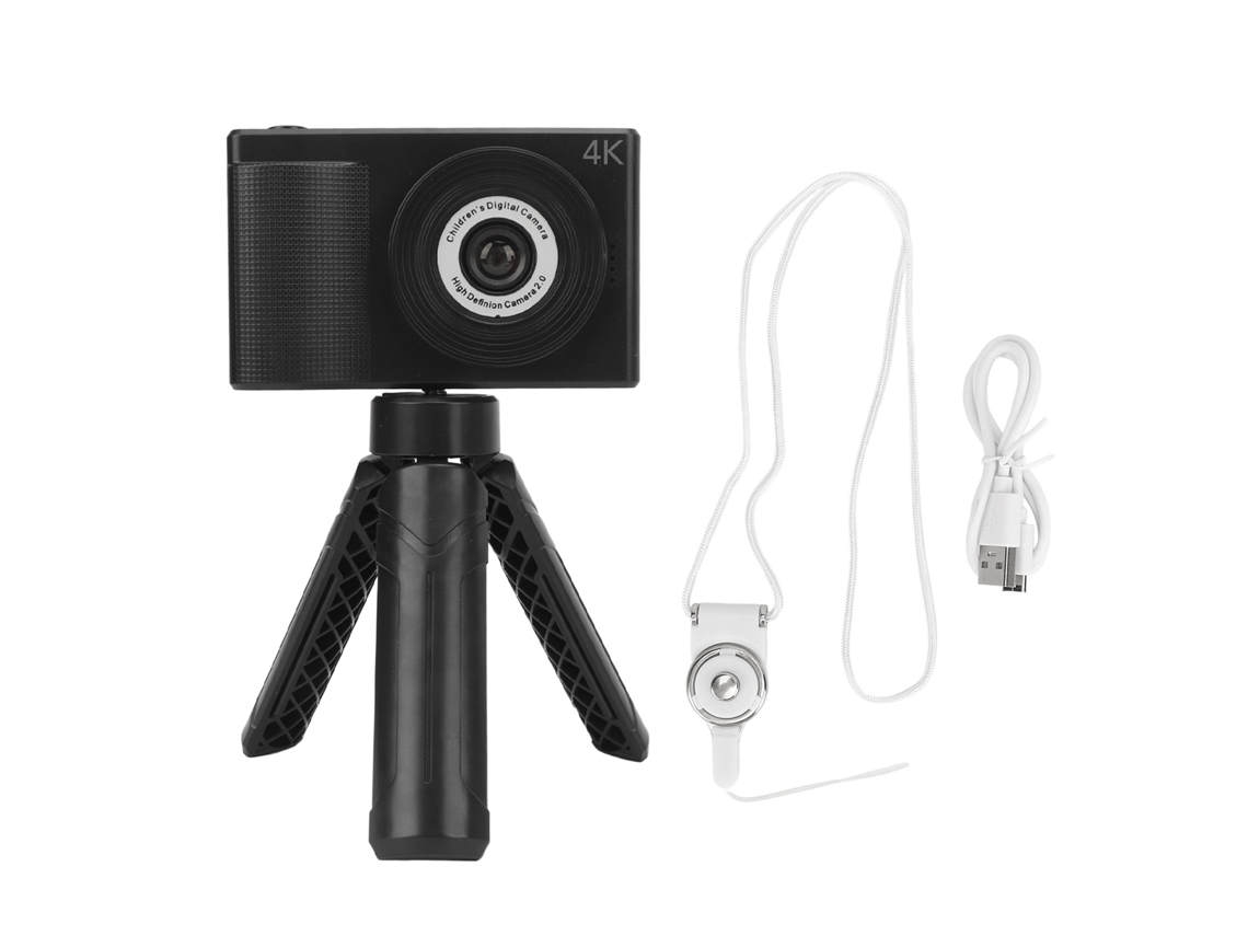 Câmera Digital Laxiscreed 1080p De Alta Definição Com Duplo Objetivo Para Selfies