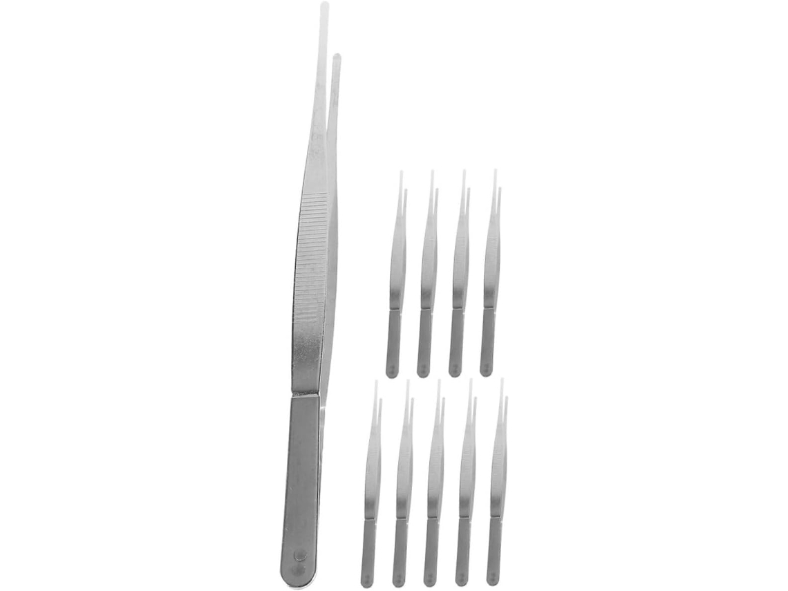 Topbathy Conjunto de 10 Ferramentas Jardinagem Resistentes Besportble com Cabo Confortável para Manutenção