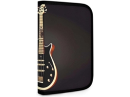 Bolsa Preta Dobrável para Ferramentas de Guitarra, Bolsa de Armazenamento Pequena, Bolsa de Armazenamento Multiuso