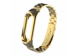 Bracelete para MAGUNIVERS Xiaomi Mi Band 3 Dourado