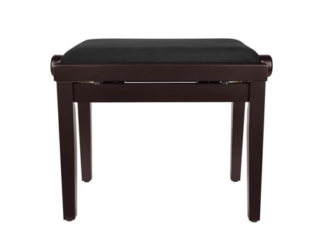Boston Piano Bench com Adjustable Seat (55,5X32,5X4856Cm) Satin Rosewood Finis