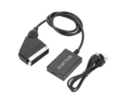 Cabo Hdmi Para Scart, Adaptador Hdmi Para Scart, Conversor Hdmi Para Scart, Adaptador De Vídeo Xin Aquaforge