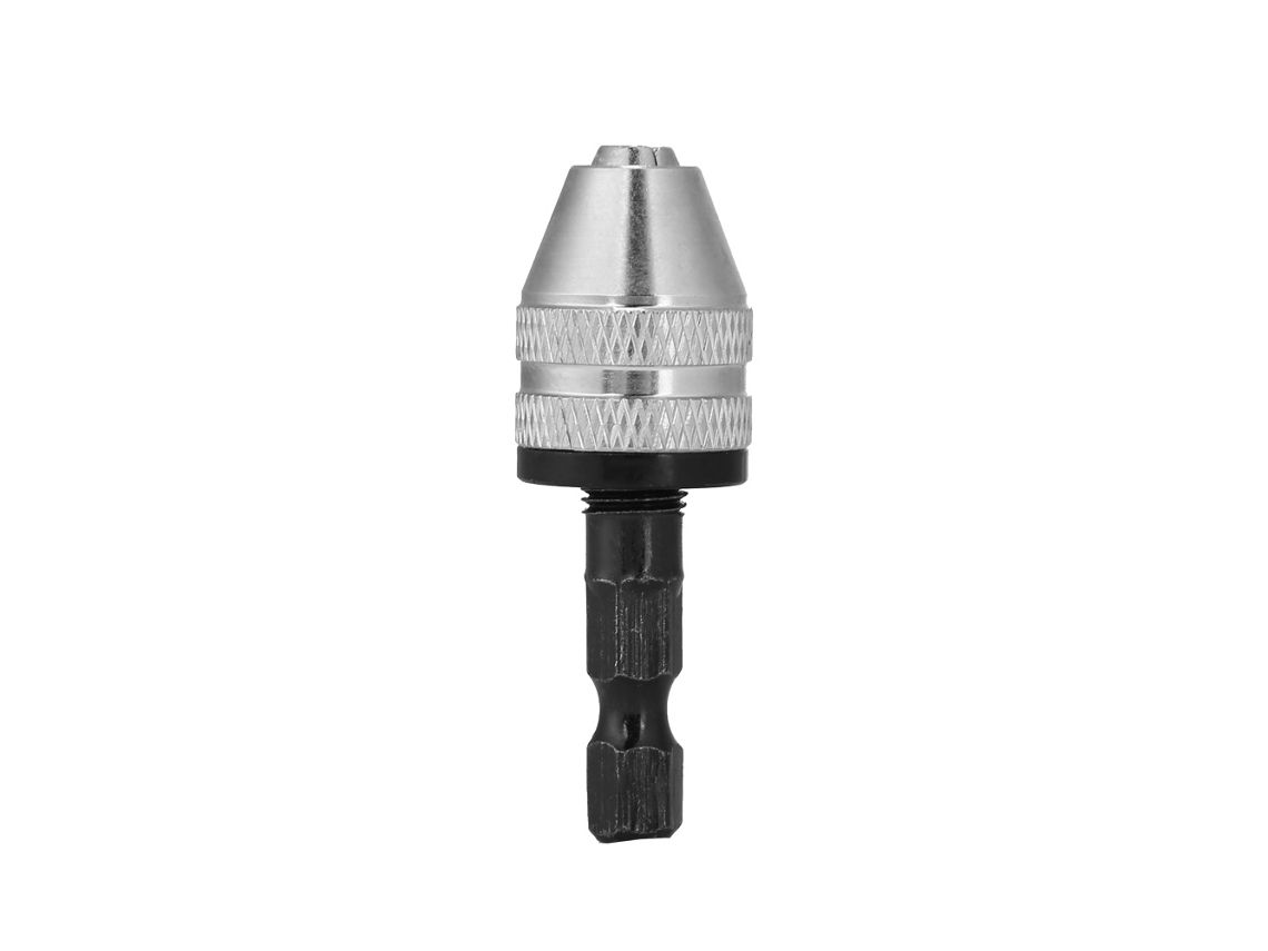 Adaptador De Mandril Para Parafusadeira Elétrica Com Cabo Hexagonal De 6,5mm E Mudança Rápida H01334