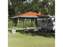 Vidaxl Tenda De Toldo 395 X 395 X 251 Cm Laranja Tecido