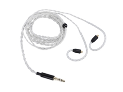 Aetheria cabo de Fone de Ouvido Cobre Prateado 3.5mm para Mmcx Qualidade de Som Sem Perdas