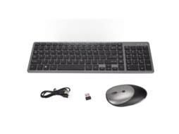 Combo De Teclado E Mouse Sem Fio Recarregáveis