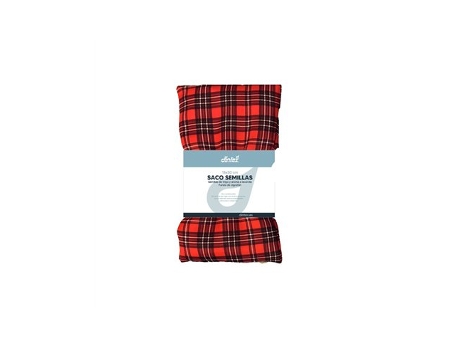 Saco De Sementes Xadrez 50x15cm Frio/quente Dintex