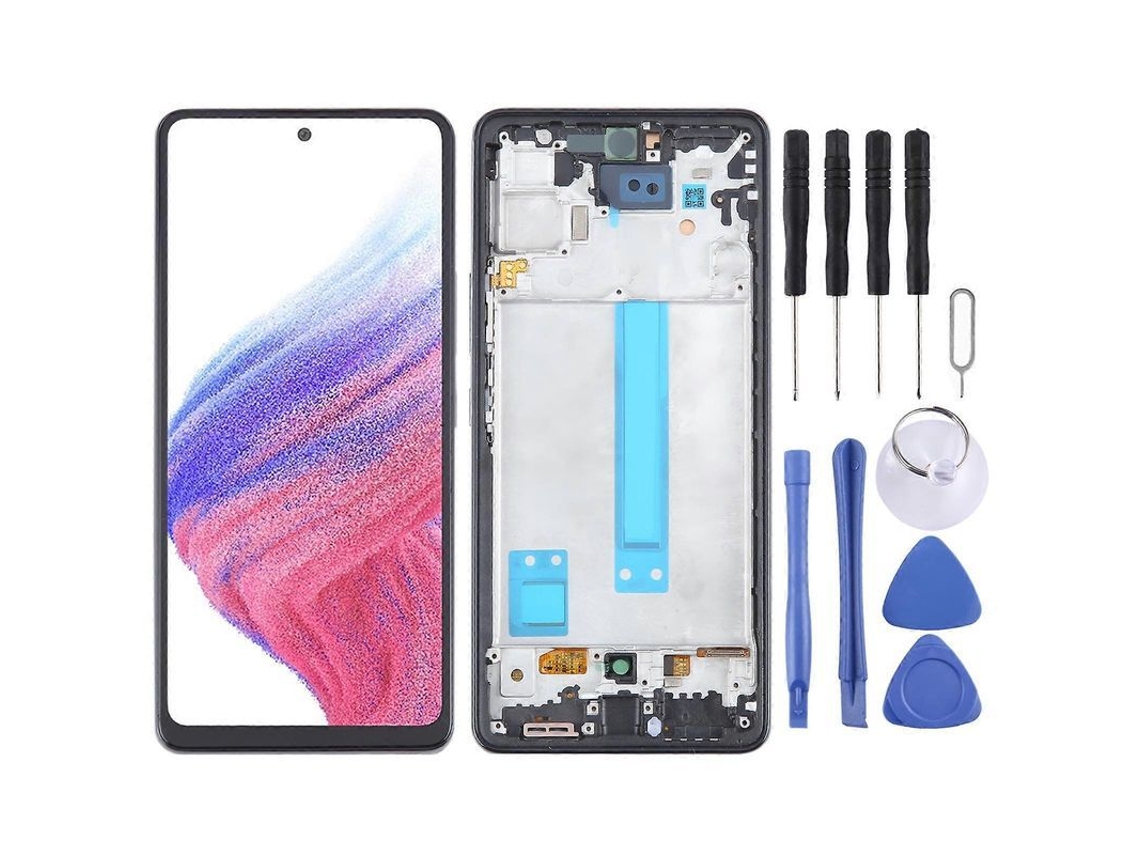 Ecrã LCD Incell para Samsung Galaxy A53 5G, completo, digitalizador, moldura, sem impressão digital CHARM