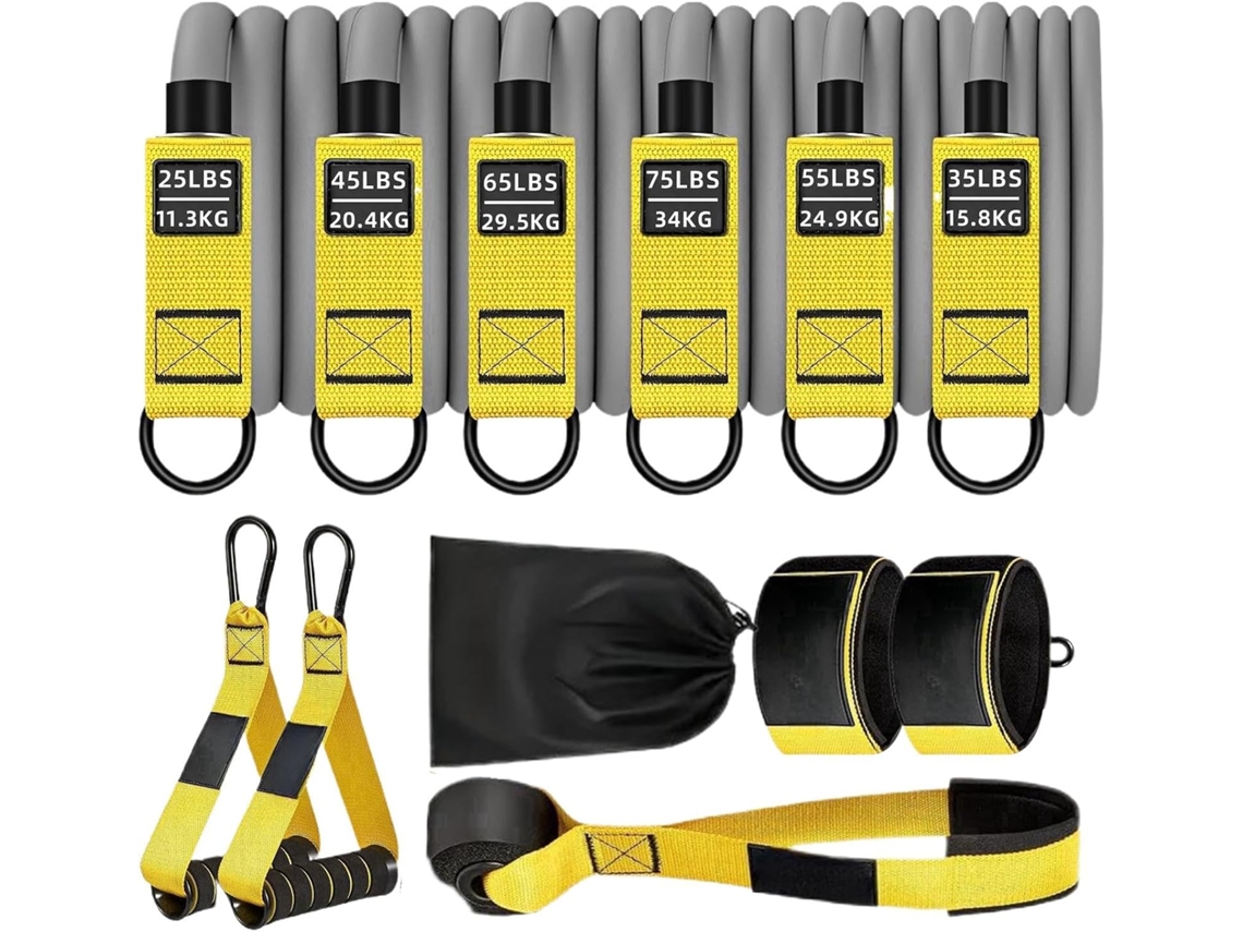 Faixas Elásticas De Resistência - Equipamento Para Treinamento De Peito