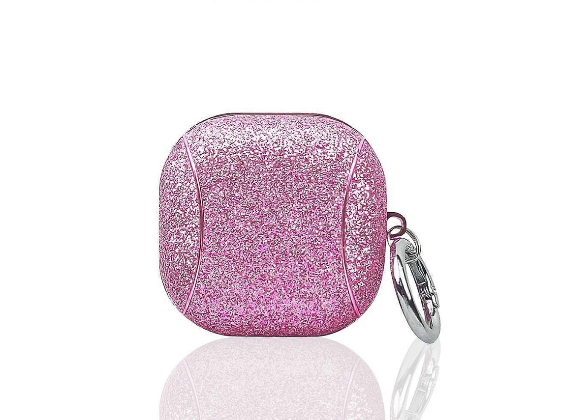 Capa Protetora Para Fones De Ouvido Sem Fio Com Pó De Glitter Galvanizado Para Samsung Galaxy Buds 2 Pro