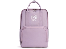 Mochila Grande Impermeável para Notebook de 15,6 Polegadas Linjou Leve Casual Viagem (roxa)