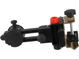 Adaptador De Nível Pedestal Com Ajuste Fino 360 Graus E Braçadeira Traseira Para Posicionamento Preciso, Faixa De Ajuste