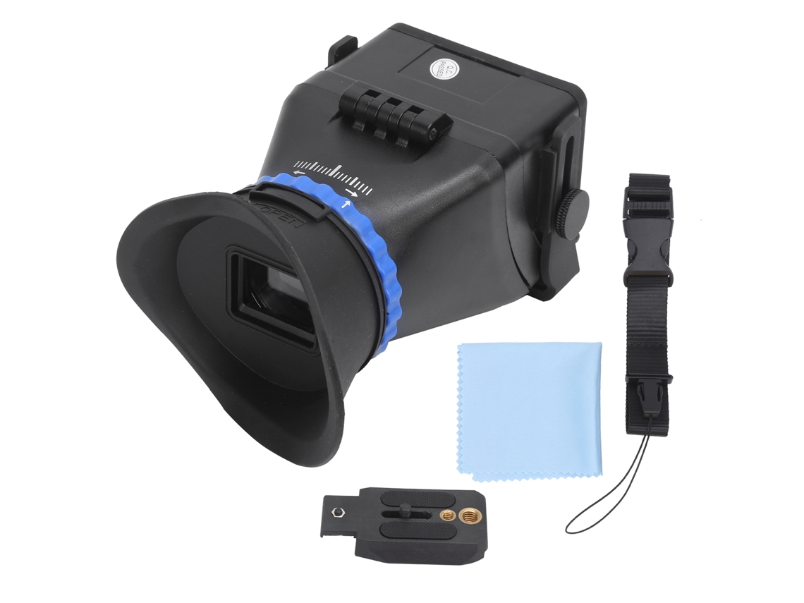 Visor De Cámara St‑1 Para Cámara Camcorder Con Pantalla De 3in/3.2in Visor Slr Con Lupa 3x