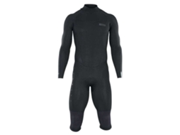 Shorty Zip Traseiro Element 4/3 Mm Overknee Preto Mion