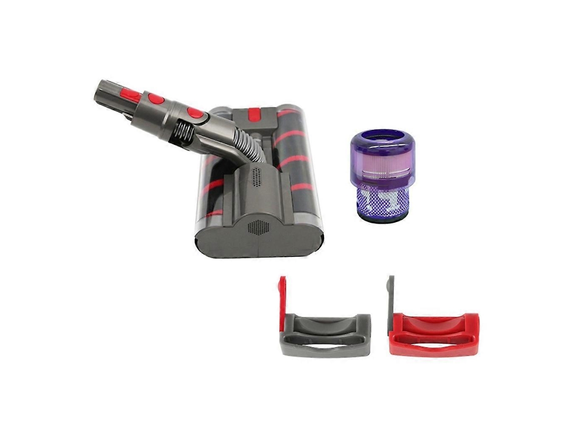 Para Aspirador De Pó Omni-glide Sv19: Cabeçote De Reposição Rotativo Com Escova Dupla De Rolo Macio E Filtro.