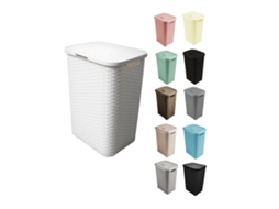 Pongotodo Diseño Rattan Para Colada Cesto Para La Ropa Sucia Celeste 38 Litros Jardin202