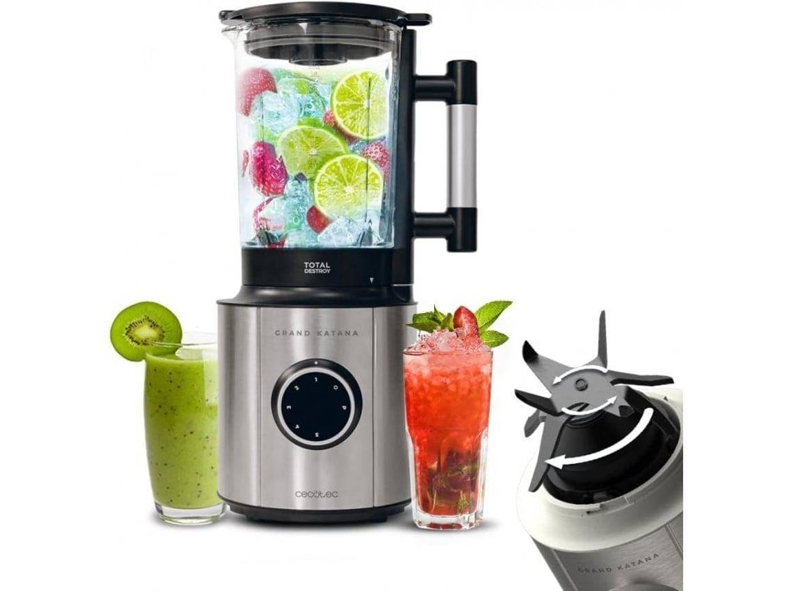 Liquidificador Cecotec Grand Katana 18 Total Destroy B 2700W 5 velocidades 1,8L Capacidade (Outlet Caixa Aberta)