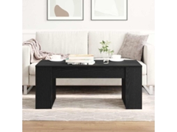 Vidaxl Mesa De Centro Carvalho Preto 102 X 55 X 42 Cm