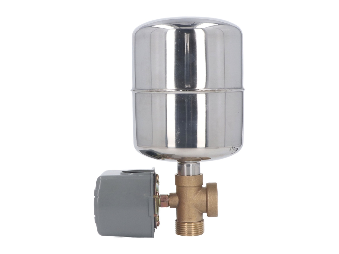 Kit De Interruptor De Pressão Laxiscreed Para Bomba De Água Com Tanque E Válvula Em Inox