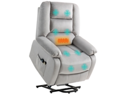Cadeira em Pé com Função de Massagem.. Claro 90x93x110cm Cinza