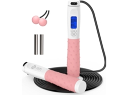 Corda De Pular, Corda De Pular Com Peso Para Fitness, Corda De Pular Com Contador Alças Resistentes, Comprimento Ajustável Cor Aquaforge