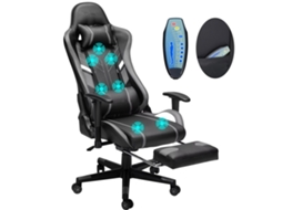 Cadeira De Escritã³rio, Design Ergonã´mico, Altura Ajustã¡vel, Preto Oem