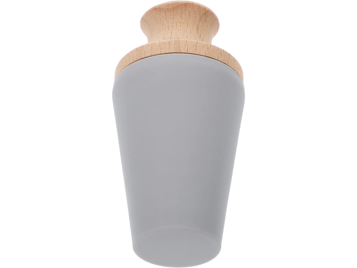 Rolha De Vinho De Madeira E Silicone Para Garrafa