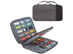 Organizador de Armazenamento para Pulseiras de Relógio, Estojo Portátil para Viagens com Capacidade para 35 40 Pulseiras