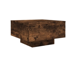 Mesa de centro MAISON EXCLUSIVE em madeira de carvalho defumado com derivados da Madeira (55x55x31 cm)