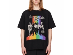 The B-52's Rainbow Stripes T-shirt Classic Unisex Adults Size:xl