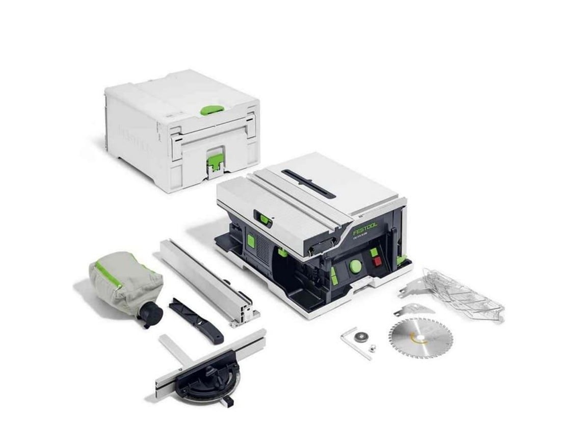 Serra Circular de Mesa 2X18V Csc Sys 50 Ebi-Basic Sem Bateria Nem Carregador 576820 FESTOOL