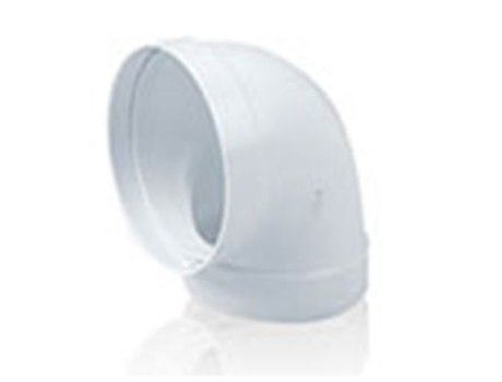 Cotovelo Redondo Tubo Extração Pvc 90º Ø100 Mm. TUBPLA