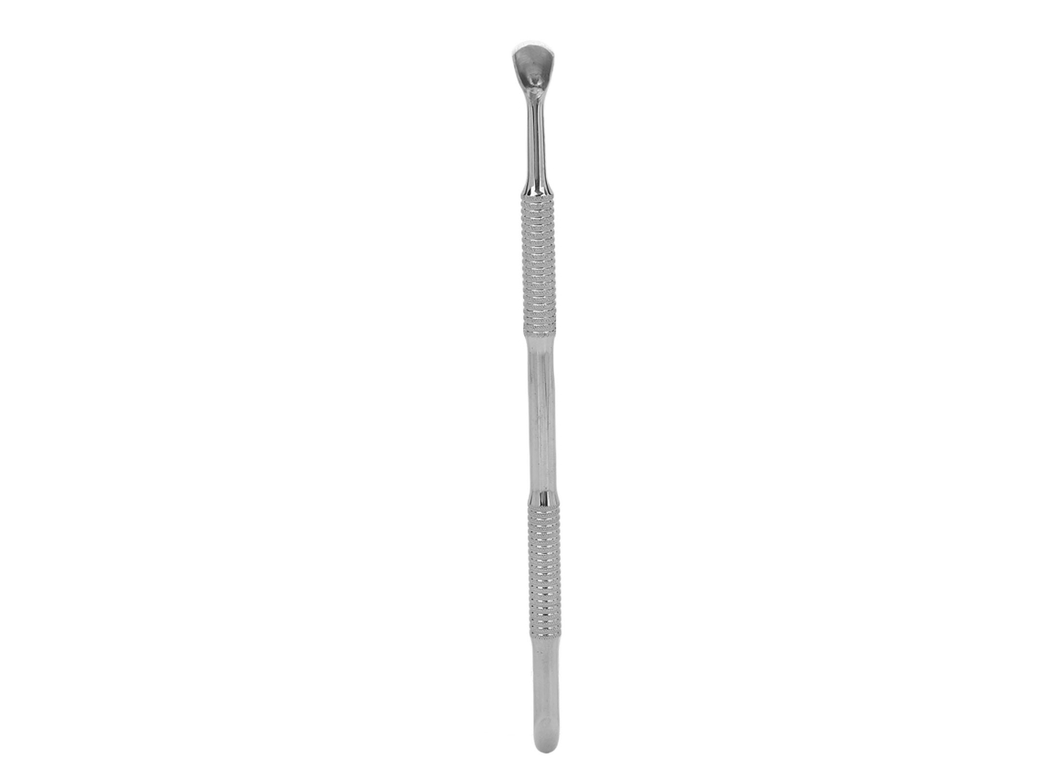 Empurrador De Cutículas De Aço Inox Duas Lados Anti-derrame Ferramenta Para Manicure Pedicure Remoção De Cutículas