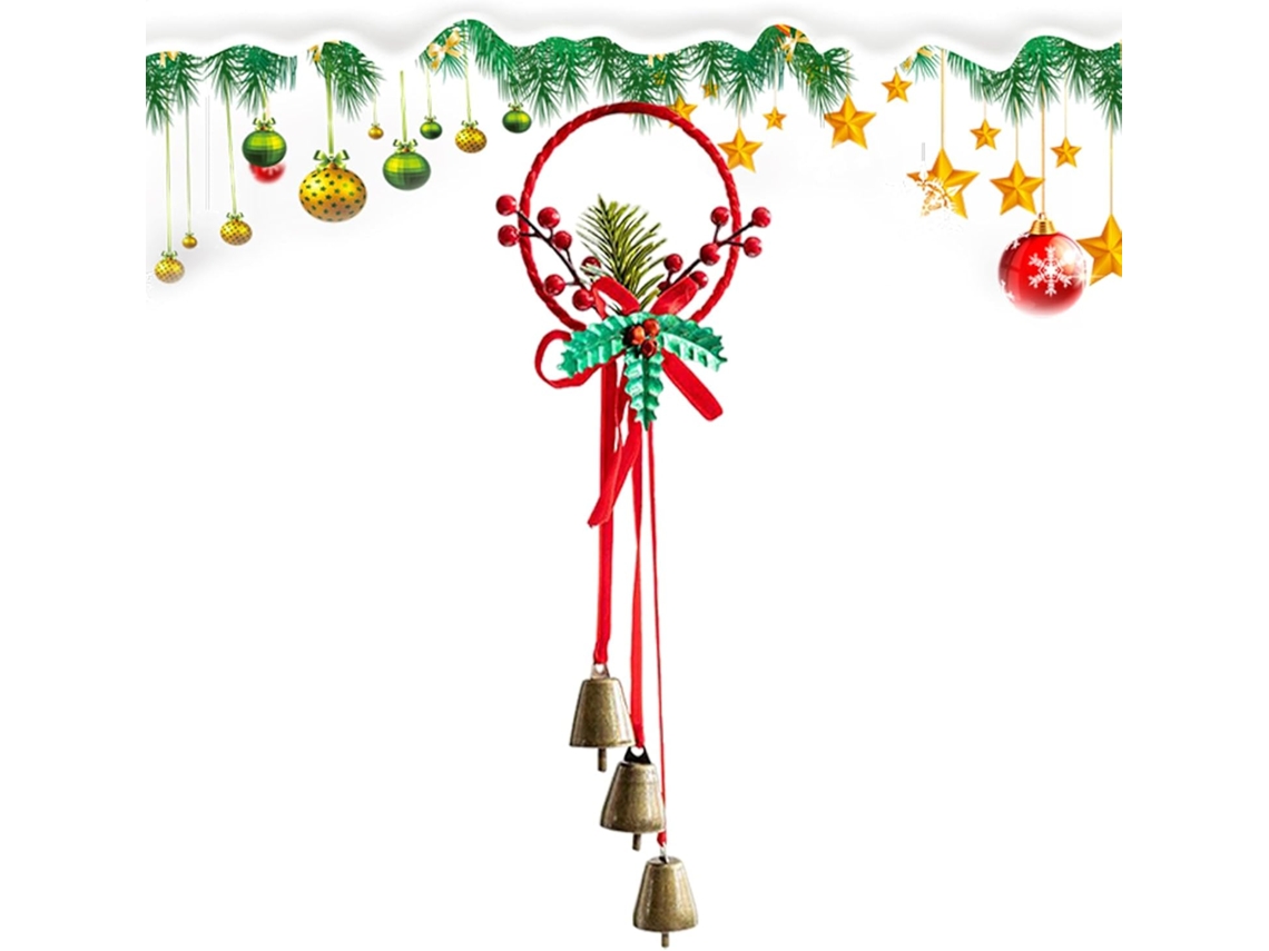 Enfeites De Natal Em Forma De Borboleta Com Sino |
