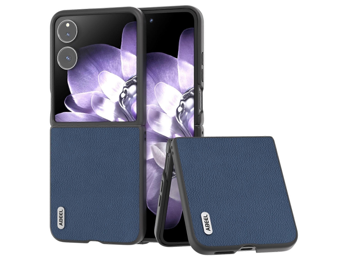 Capa De Celular Abeel Em Couro Textura De Lichia Pc