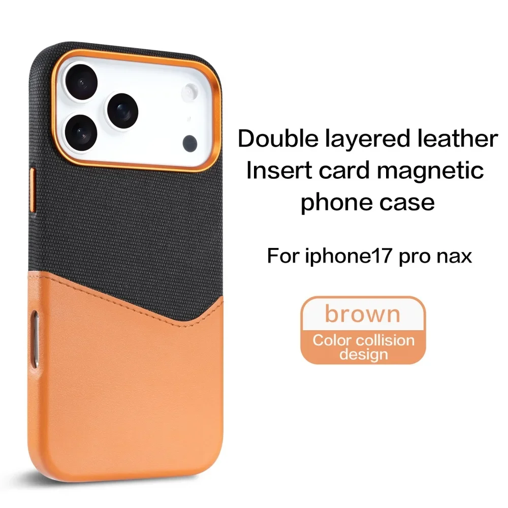 Capa Magnética Para Celular (marrom 14pro)