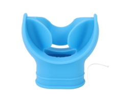 Bocal De Regulador De Mergulho Scuba Silicone Universal Confortável Para Substituição Azul