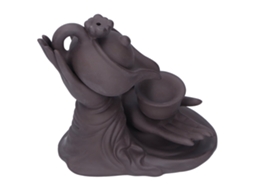 Incensário Buddha Hand Backflow para Feng Shui LAXISCREED