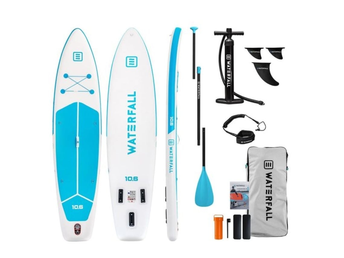 Prancha Stand Up Paddle WATERFALL Touring Azul Pro (Outlet Caixa Aberta - 10.6'')
