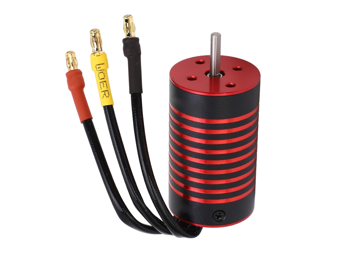 Mali motor Brushless Rc Car 2845 4 Pole 2800kv Alumínio À Prova D'água Rustproof para Carros Rc 1/12 1/14
