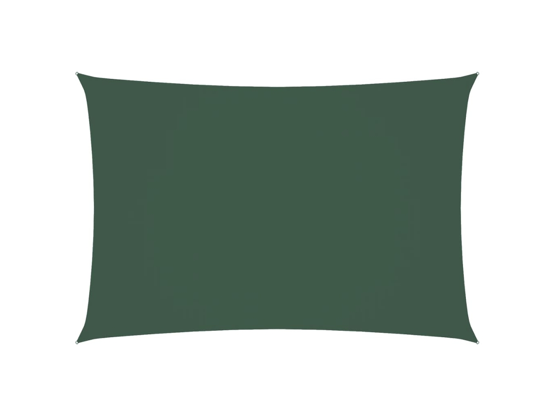 Vela Para Sol Tecido Oxford Retangular Verde Escuro MAISON EXCLUSIVE (2,5x4,5m)