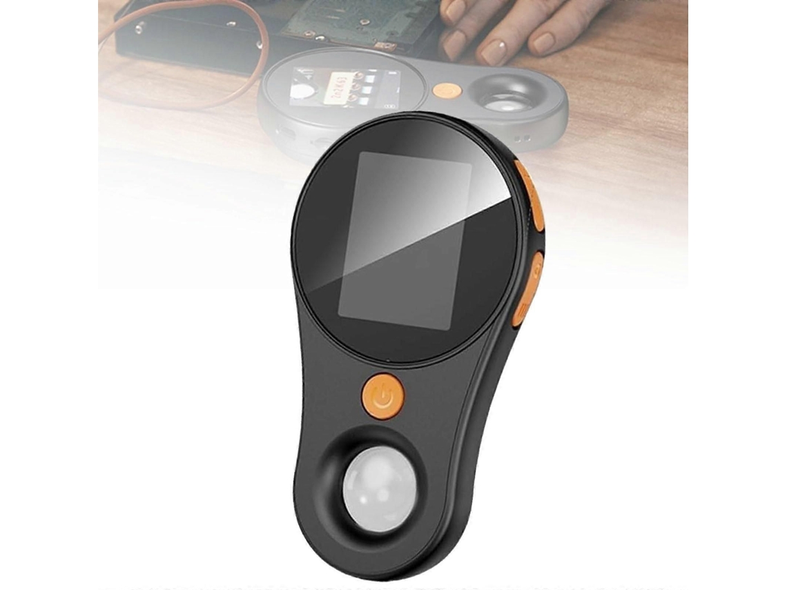 Microscópio Digital Portátil Com Ampliação De 500x, Tela Colorida Ips De 2 Polegadas, 8 Luzes Led, Compatível Com Usb, Preto.