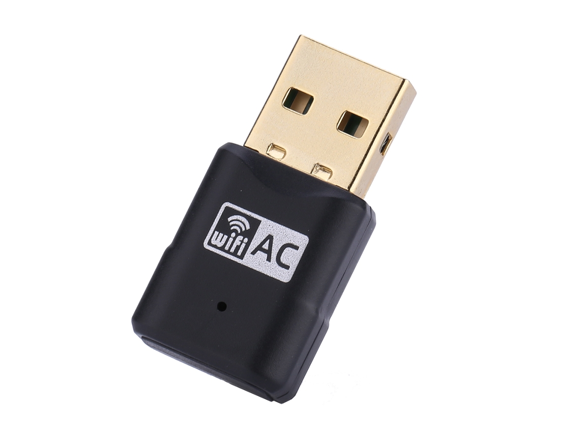 Adaptador Wifi Usb Mini 600m De Banda Dual 2.4g/5.8g 802.11ac/b/g/n