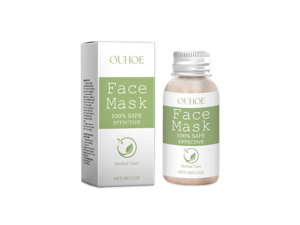 Máscara Herbal Ouhoe Controle Oleosidade Acne