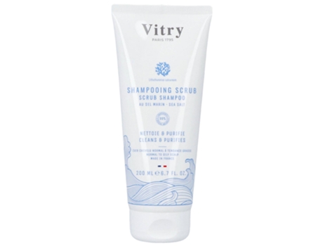 Shampoo Esfoliante Com Sal Marinho 200 Ml VITRY