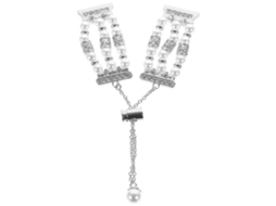 Pulseira De Metal Para Relógio Feminino, Ideal Para Natal E Aniversário Olysi Shop (1 Par)