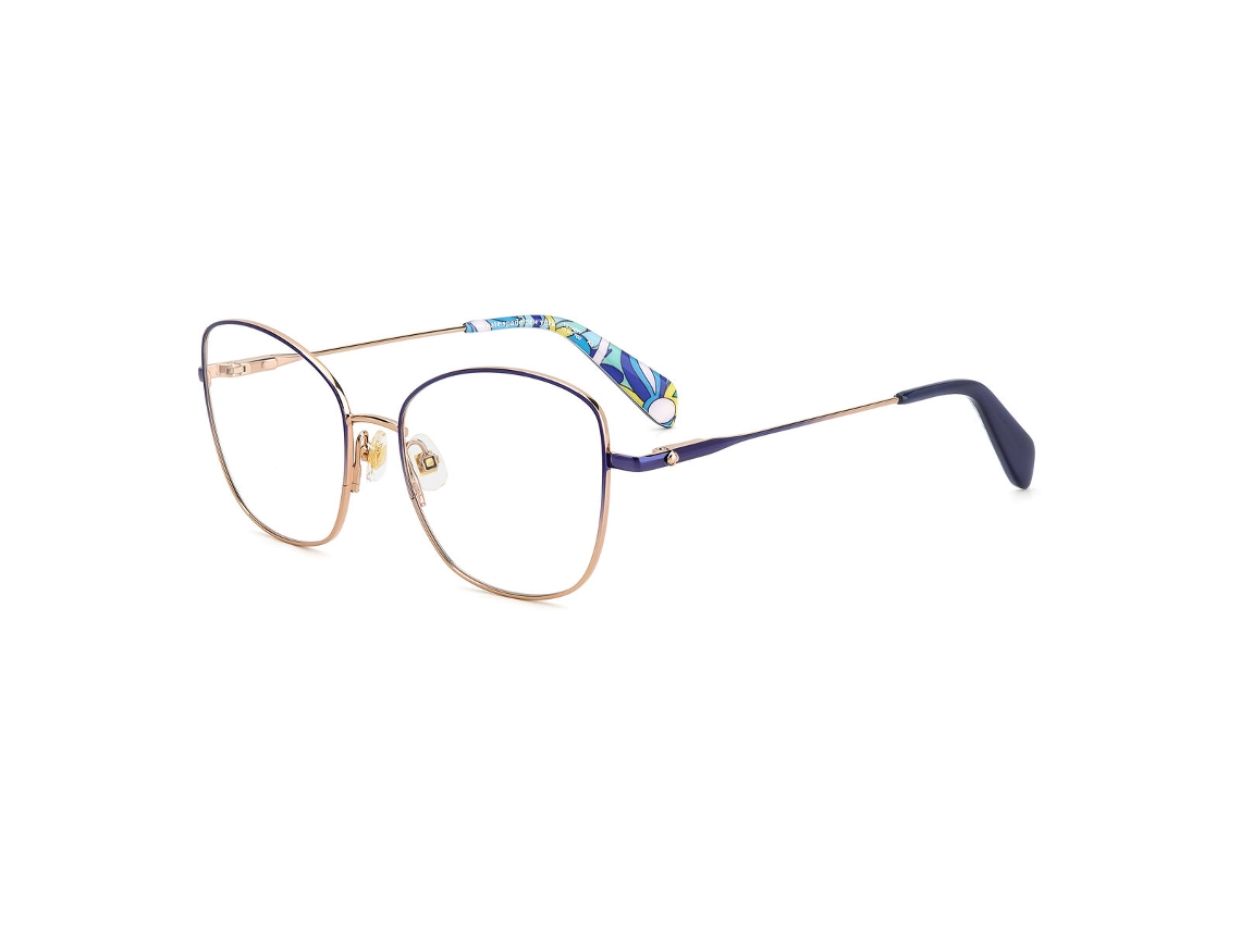 Armações de óculos de grau femininas Kate Spade Serenity - G-PJPF317 (Azul - Metal - Ø 53 mm)